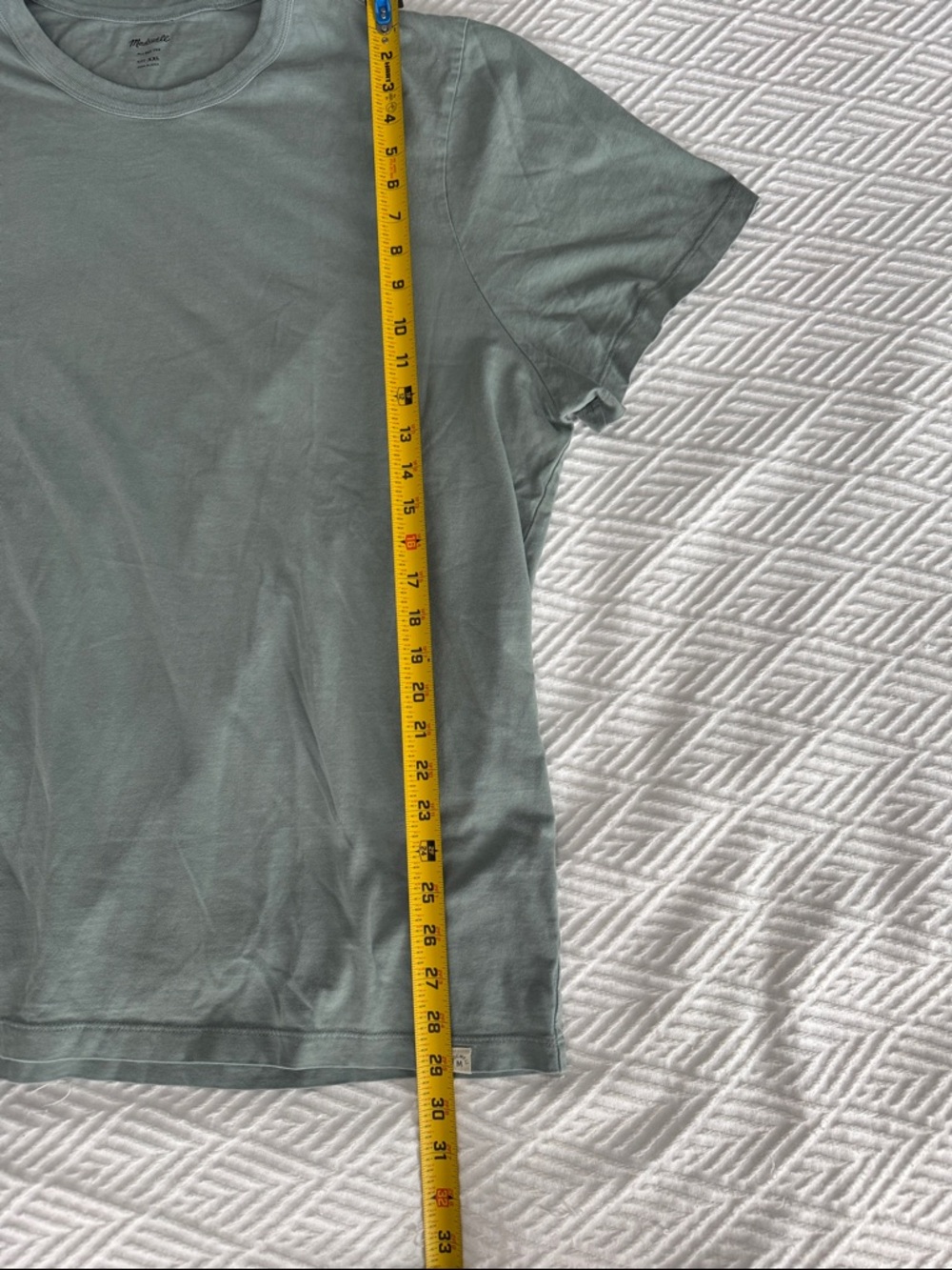 Madewell Men’s Garment-Dyed Allday Crewneck Tee XXL NWOT - Picture 6 of 7